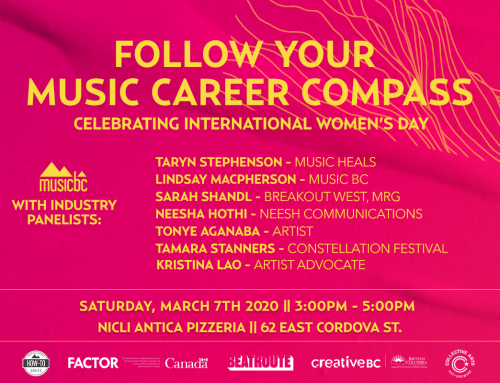 Follow Your Music Career Compass – Celebrating International Women’s Day