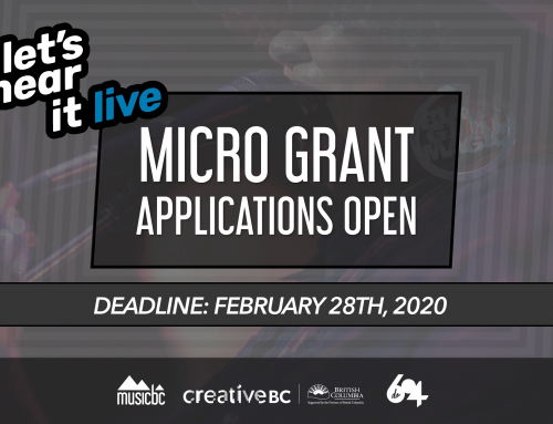 Micro Grant Applications Now Open