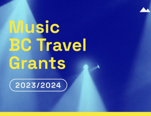 E-News 11/23/23: Music BC Travel Grants | Apply to Showcase at FIMPRO | Upcoming Deadlines